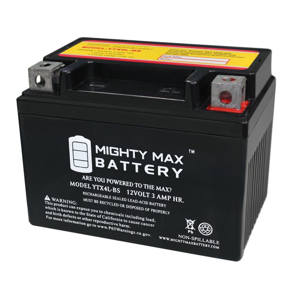 YTX4L-BS SLA Replacement Battery for MMG3 Powersports