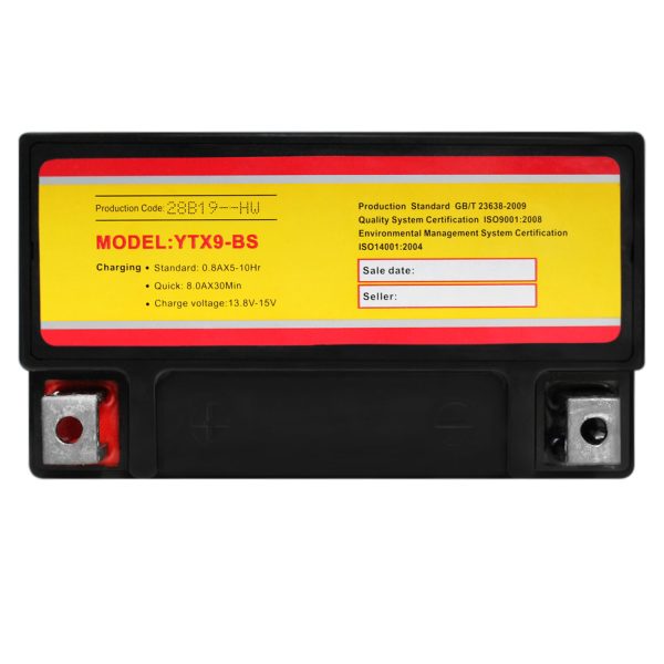 YTX9-BS SLA Battery Replacement for Malaguti Center 50 4T 2008-2010