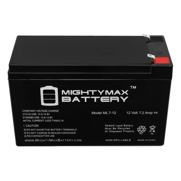 12V 7Ah Battery Replacement for APC Smart-UPS XL 1400 SU1400RMXLIB3U
