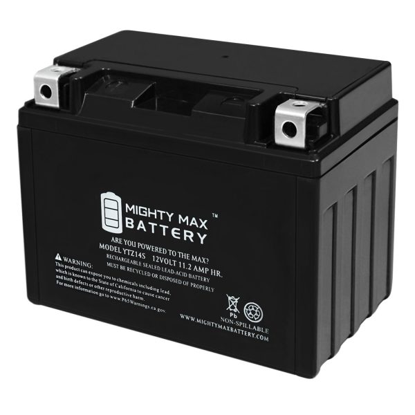 12V 11.2Ah Battery Replacement for Yuasa AGM YUAM72Z14