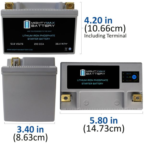 YTX9-BS Lithium Battery Replacement for Suzuki Katana GTX9