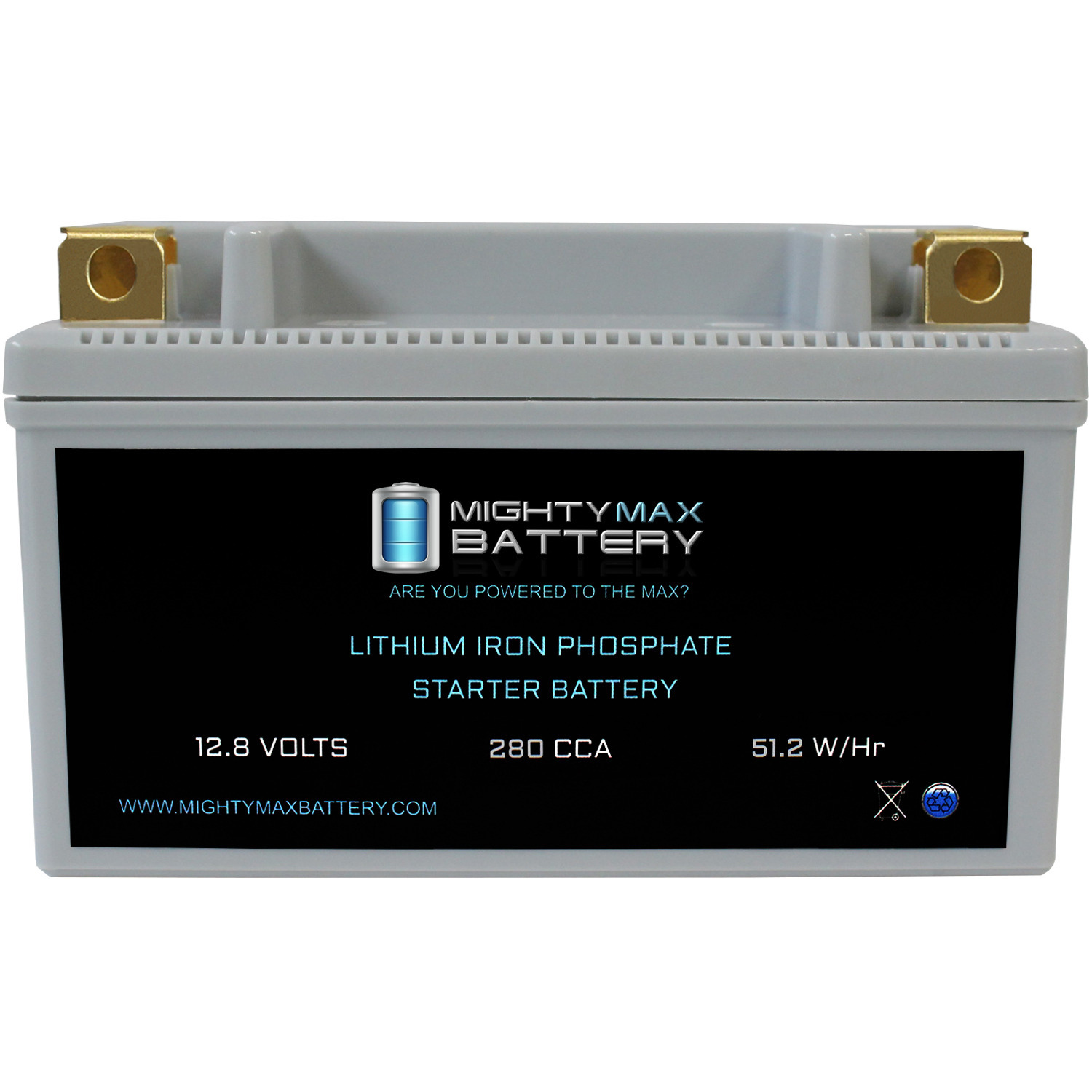 Powertex Batteries YTX14-BS Lithium Replacement for 2014 Suzuki