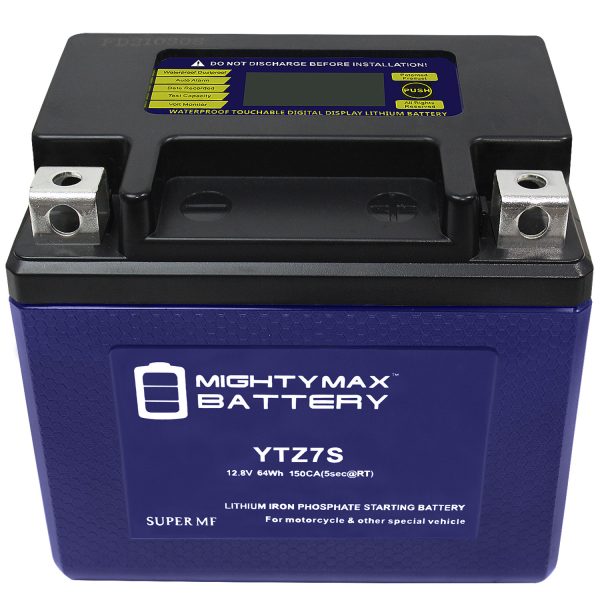 YTZ7S-LIFEPO4 12V 140CCA Lithium Iron Phosphate Battery