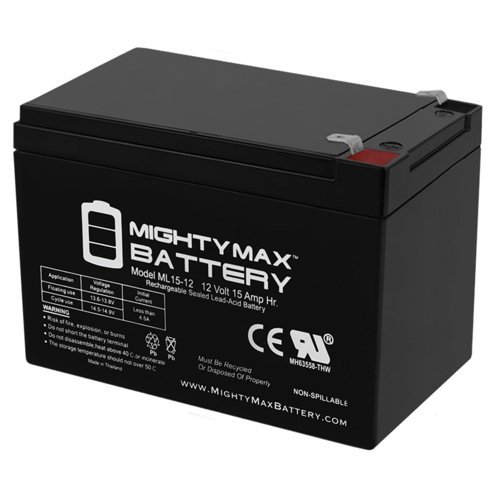 12v 22ah Sla Replacement Battery For Sel Cb19 12 Mightymaxbattery 1081