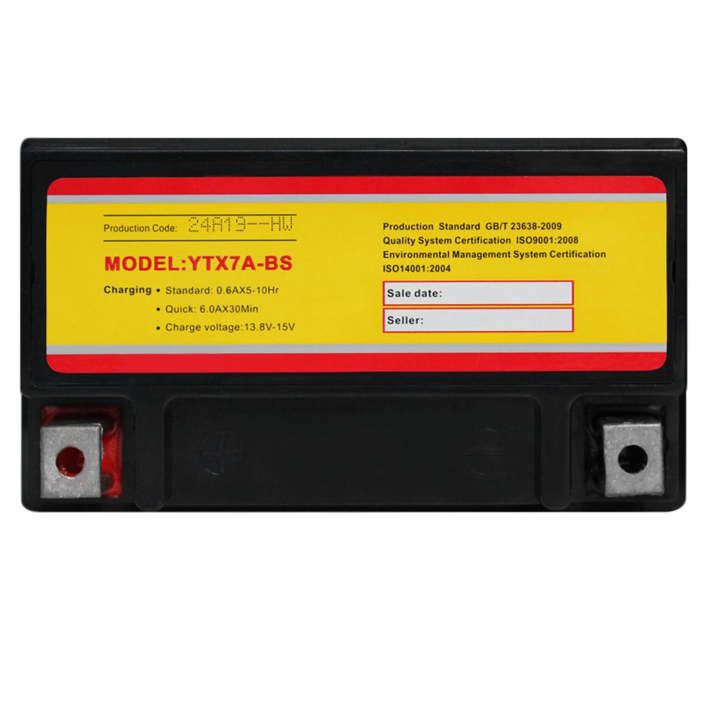 YTX7ABS Battery for Tao Tao 50CC Scooter 2009 MightyMaxBattery