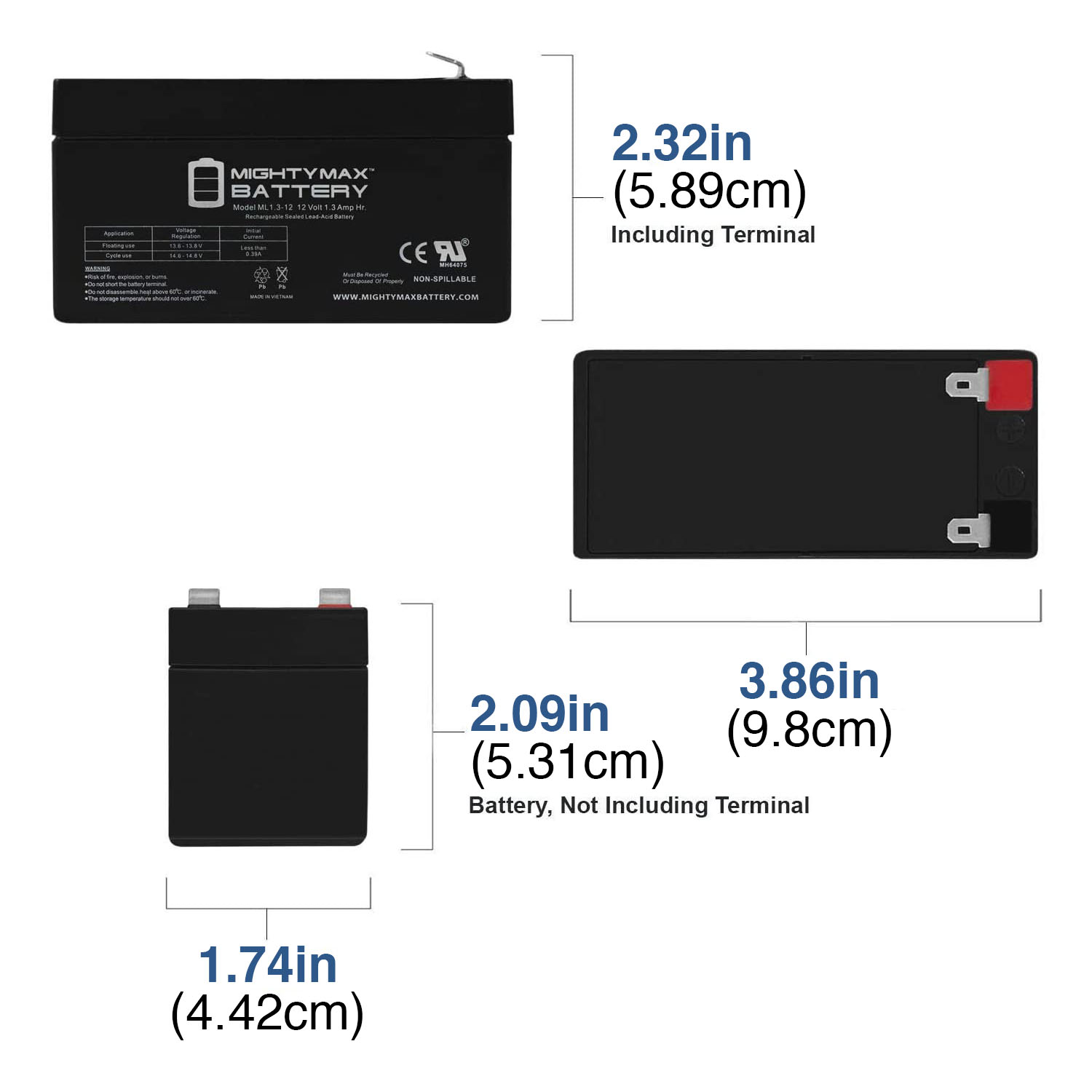 battery 12V / 1,3Ah - Spareparts / Accessories - Einhell Service