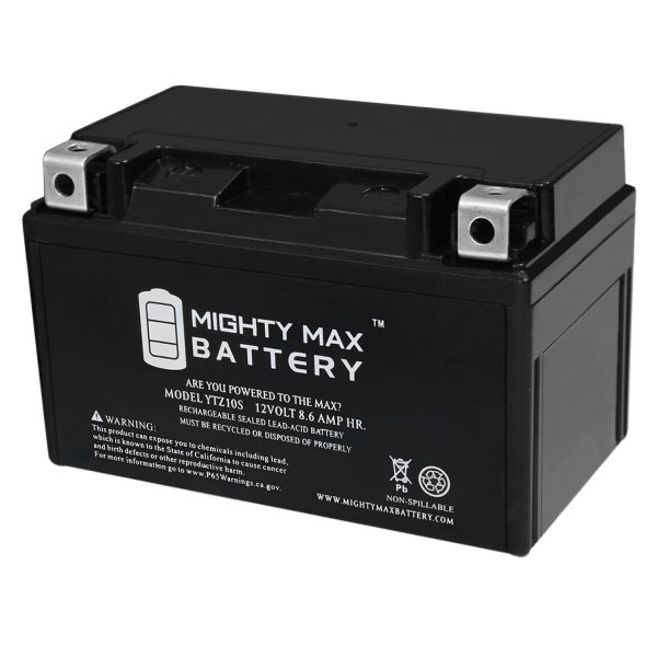 YTZ10S 12V 8.6AH 190CCA SLA BATTERY