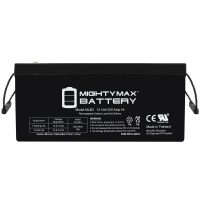 Mighty Max 12V 15AH F2 Battery Replacement for Hummingbird Fish Finder