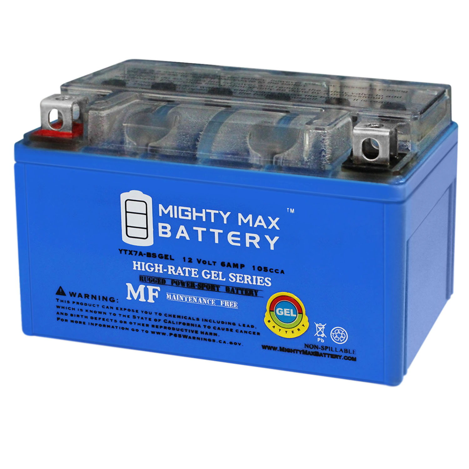 Small Battery Box Case Holder Storage For 12V YTX4L-BS Battery