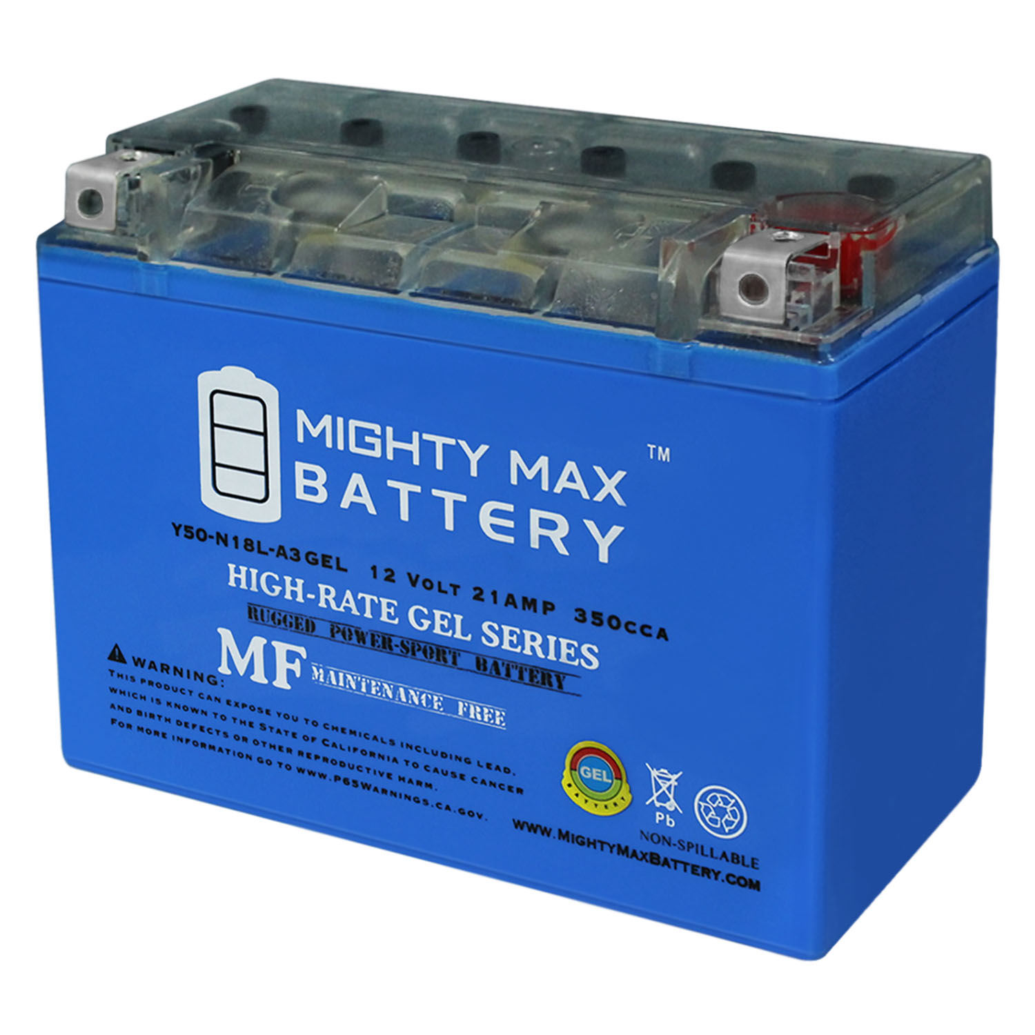 MTD Parts 12-Volt Absorbent Glass Mat (AGM) Battery - 230 CCA