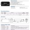 Mighty Max Battery ML150-12 - 12 Volt 150 AH, Internal (INT) Terminal, Rechargeable SLA AGM Battery
