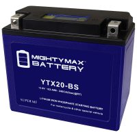 Mighty Max Battery Batería YTX12-BS 12V 10AH para Kawasaki 650 KLE650  Versys 2015-2017