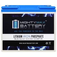 Mighty Max Battery ML100-12LI - 12 Volt 100 AH Deep Cycle Lithium Iron  Phosphate (LiFePO4) Rechargeable and Maintenance Free Battery -  MightyMaxBattery