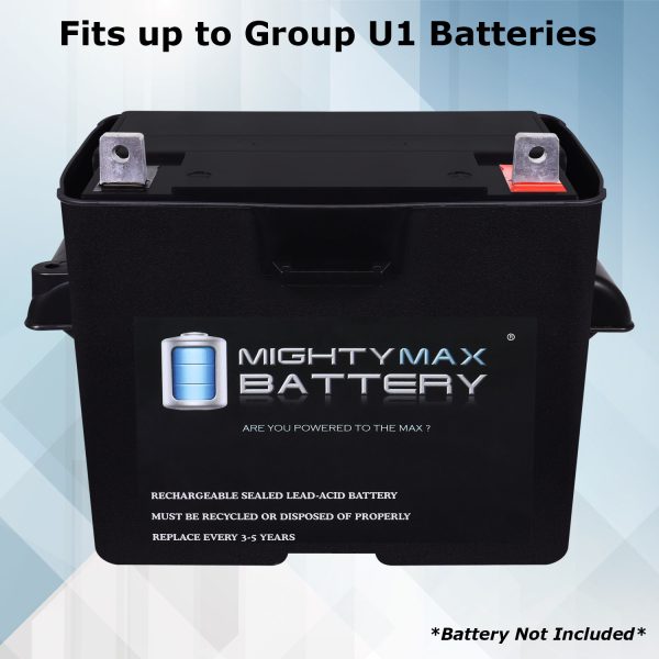 SLA / GEL Heavy Duty Group U1 Battery Box