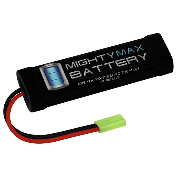 9.6V 1600mAh Flat Battery Pack