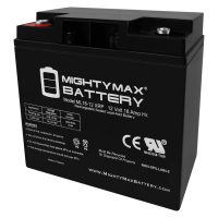 ML18-12XRP - 12 Volt 18 AH, Internal Thread (INT) Terminal, Reverse Polarity, Rechargeable SLA AGM Battery
