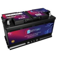 MM-H8 Start and Stop Car BCI Group 49 12V 95Ah, 160RC, 900 CCA Rechargeable AGM Car battery