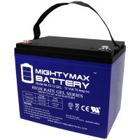 ML75-12GEL -12 Volt 75 AH, GEL Type, Internal Thread (INT) Terminal, Rechargeable SLA AGM Battery