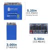Mighty Max Battery YB9A-AGEL - 12 Volt 9 AH, GEL Type, 130 CCA, Rechargeable Maintenance Free SLA AGM Motorcycle Battery