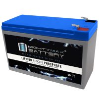 Mighty Max Battery ML7-12LI - 12 Volt 7 AH Deep Cycle Lithium Iron Phosphate (LiFePO4) Rechargeable and Maintenance Free Battery