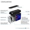 YT4B-BS - 12 Volt 2.3 AH, 25 CCA, Rechargeable Maintenance Free SLA AGM Motorcycle Battery