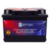 MM-H6 Start and Stop Car BCI Group Size 48 12V 70 AH, 120RC, 760 CCA Rechargeable AGM Car Battery