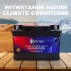 MM-H6 Start and Stop Car BCI Group Size 48 12V 70 AH, 120RC, 760 CCA Rechargeable AGM Car Battery