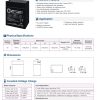 ML14-6 - 6 Volt 14 AH, Fast-on Terminal, Rechargeable SLA AGM Battery